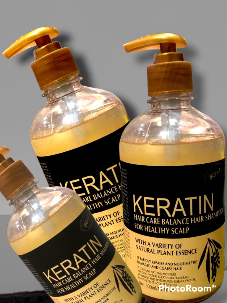 Keratin Hair Shampoo  (500ml)