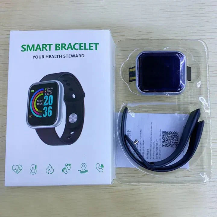 D20 Smart Band Fitness Tracker Smart Watch - GM Collections