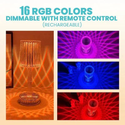 Diamond Crystal Touch Control Lamp - GM Collections