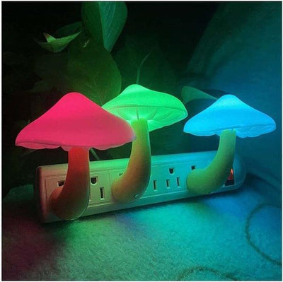 Led Mushroom Plug-in Night Light - GM Collections